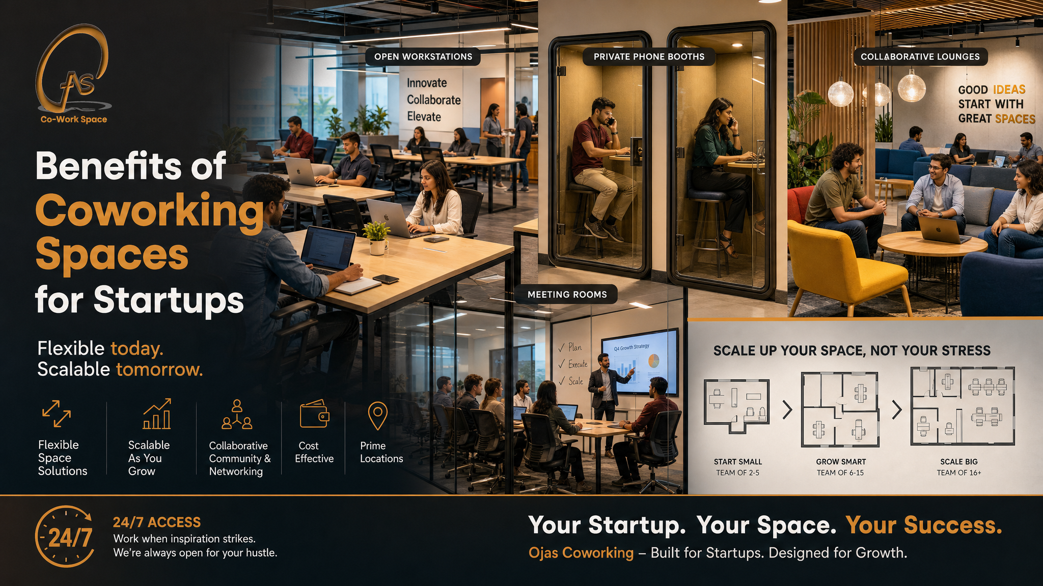 Coworking Spaces for Startups