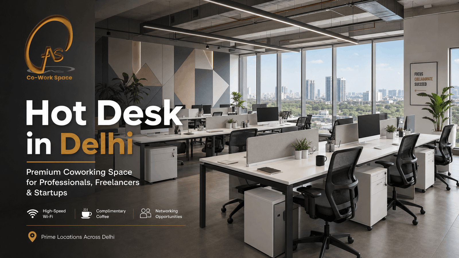 Hot Desk in Delhi