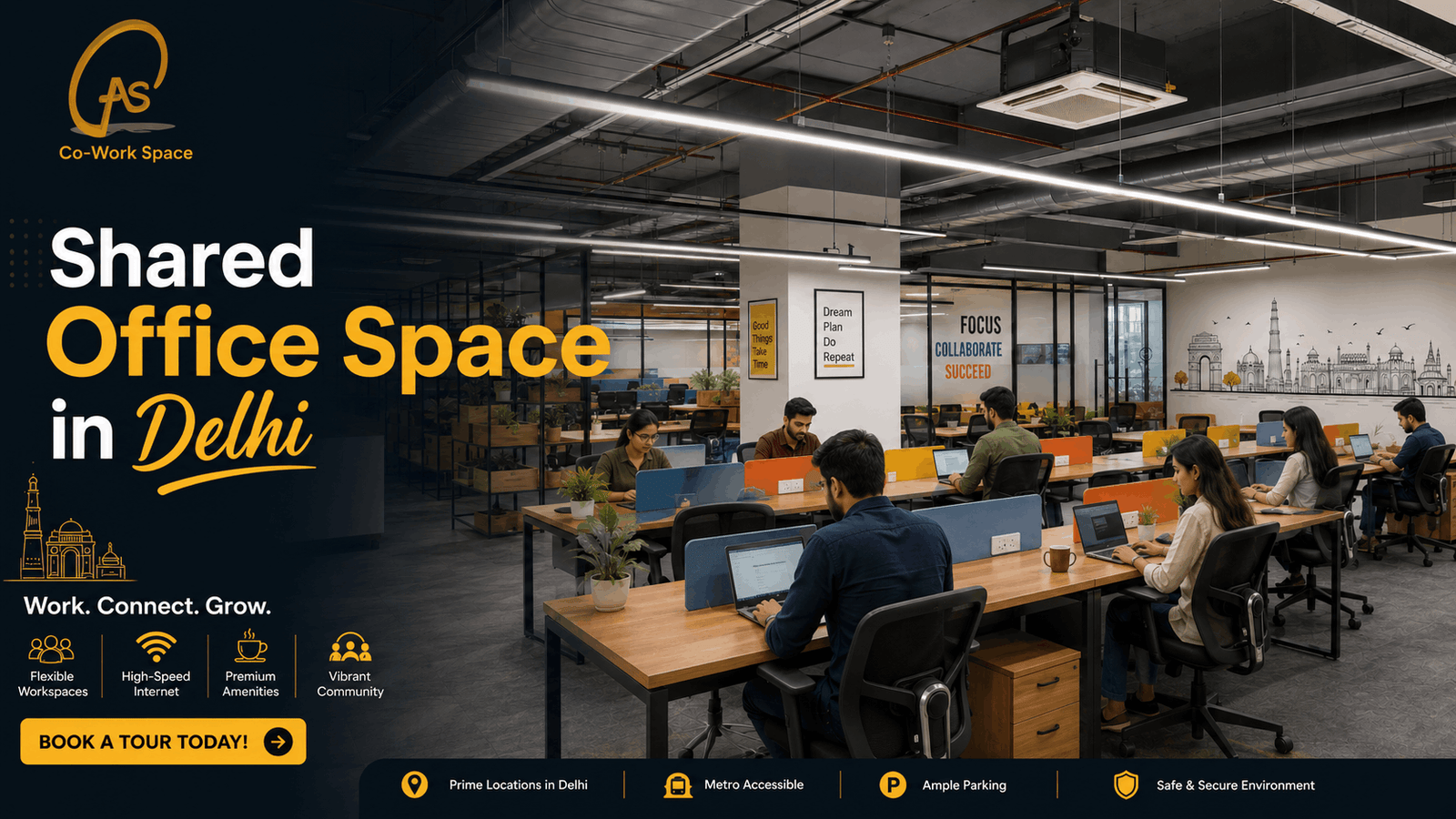 Shared Office Space in Delhi